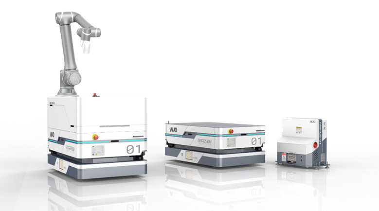 德扑之星數位開發的自主式移動機器人（AMR250M），搭配全向輪並結合AI演算法、2D LiDAR、3D攝影機等技術，協助客戶實現產線全自動化